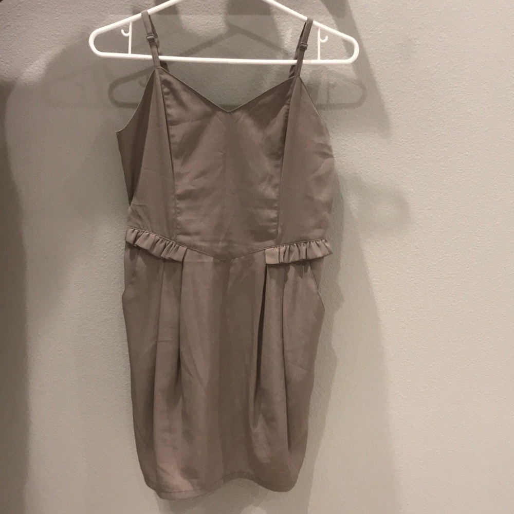 H&M ruffle dress